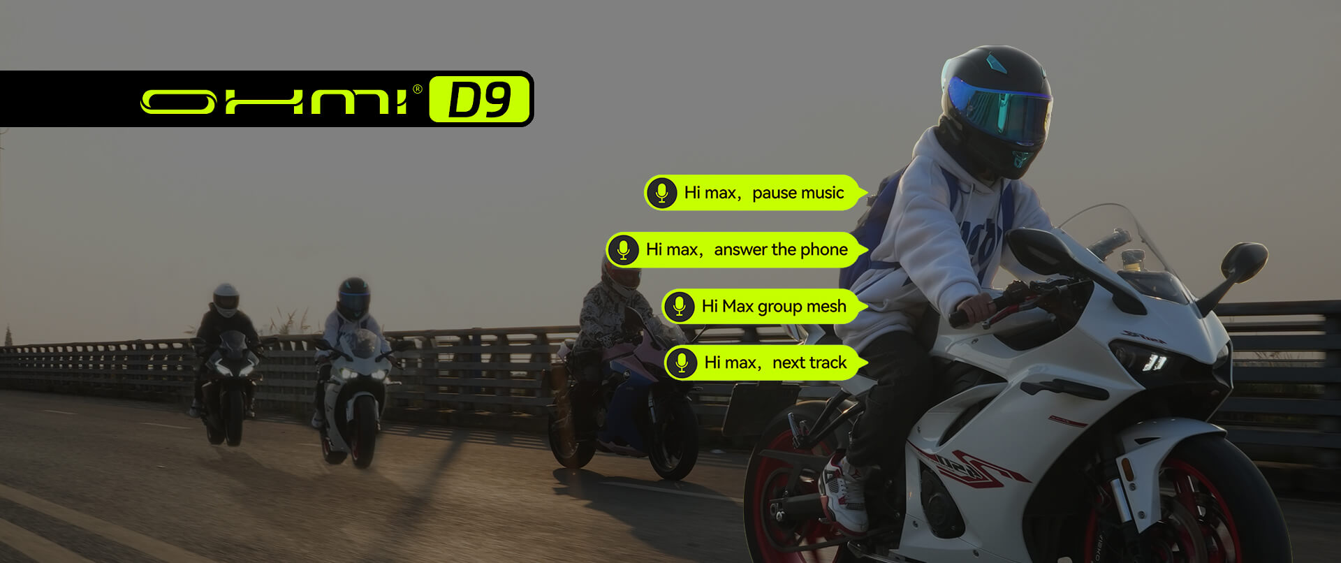 Auriculares Bluetooth para casco inteligente