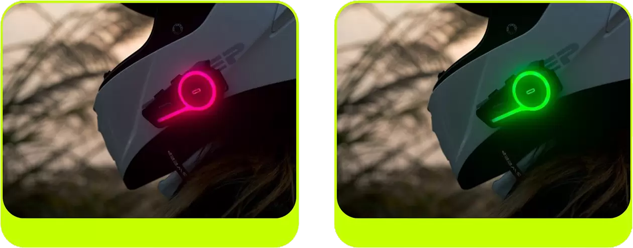 Auriculares Bluetooth para casco inteligente de motocicleta